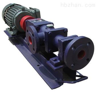 G型齿轮箱减速螺杆泵 卧式螺杆泵