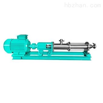 G型卧式潜水耐磨渣浆泵 卫生级螺杆泵